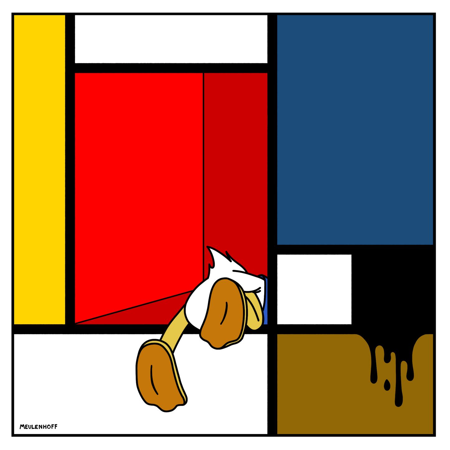 Donald x Mondriaan