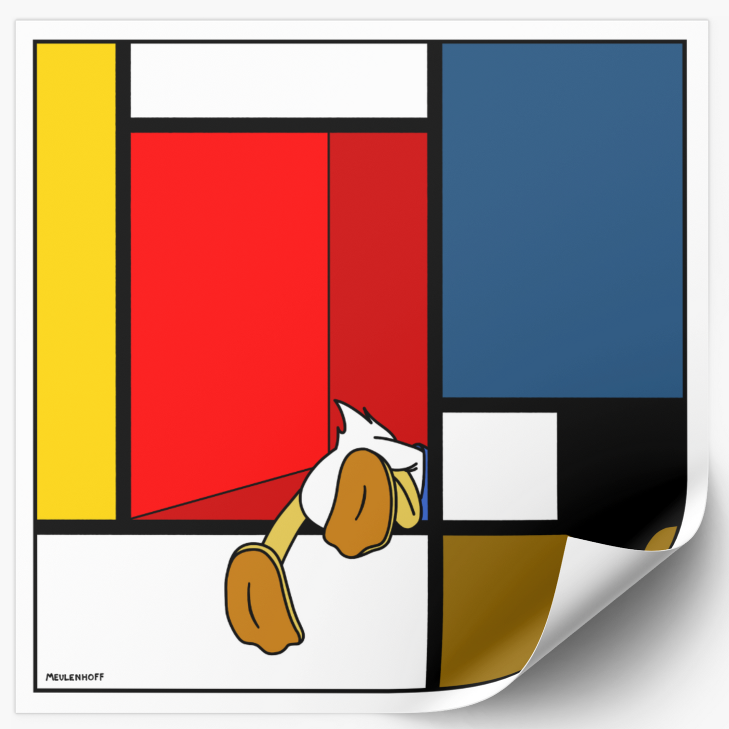 Donald x Mondriaan